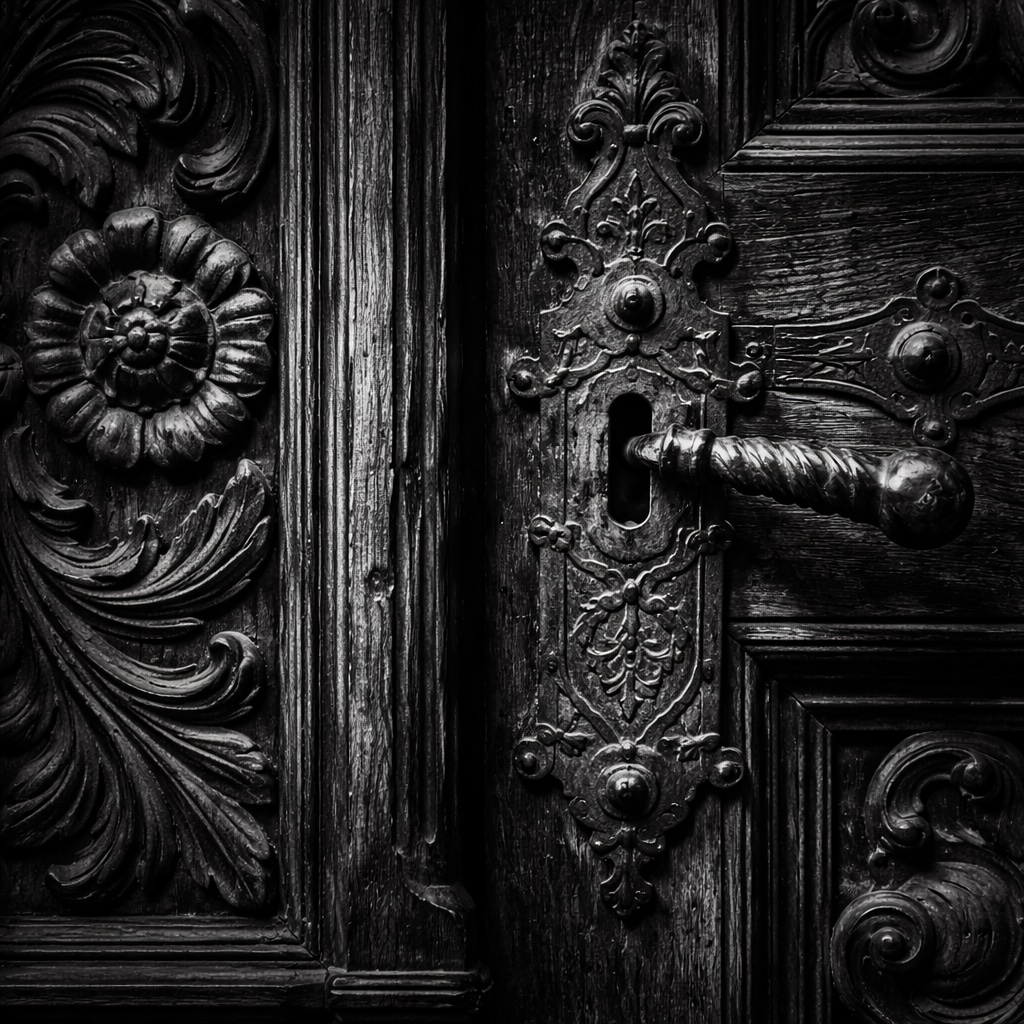 Detalj starih drvenih vrata i teksture
